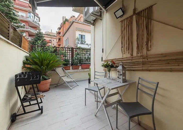 Penthouse With Terrace Close To Vatican Apartament Rzym